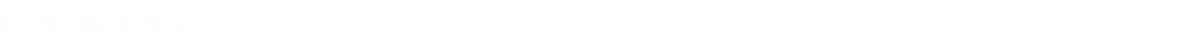 ERKLÄRUNG